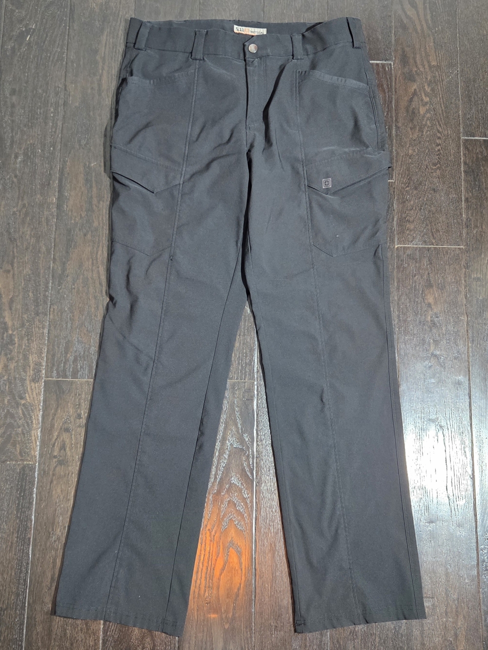 5.11 Tactical Women's Softshell Zip Pockets Pants  cargo Size 14 Black
